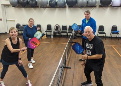 InMotion - Clients in Pickleball Class